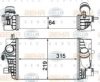 HELLA 8ML 376 751-131 Intercooler, charger
